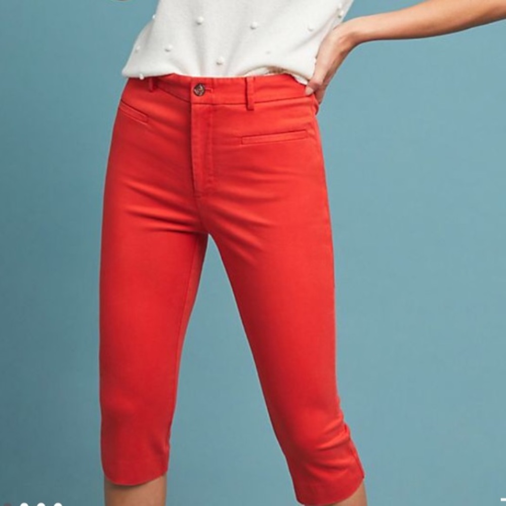 Anthropologie🌺Skinny Pedal Pusher Pants🌺